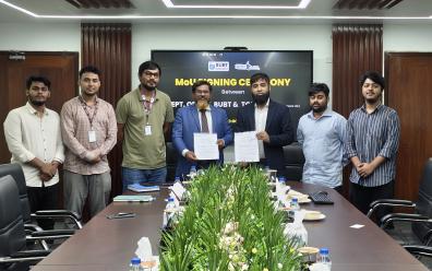 MoU signing ceremony between the Department of Computer Science and Engineering at Bangladesh University of Business and Technology and Toph